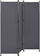 Ndarës dhome NARNI Folding 3 Panel, 160 x 170 cm, 3 panele, gri