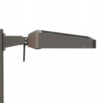 Llampë rruge me dritë dielli PowerNeed AAL-02A, LED 22W, 5000 lm, e zezë