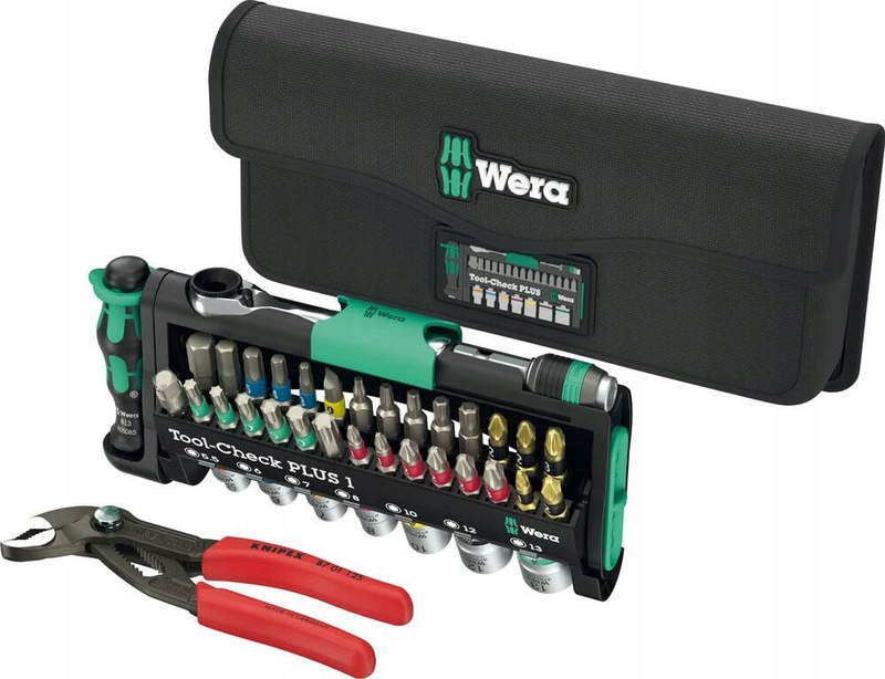 Set veglash Wera Tool-Check Combi 1, 40 pjesë, 1/4"