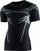 Maicë sportive Brubeck SS13700 DRY për burra, me mëngë të shkurtra, XL, e zezë grafit