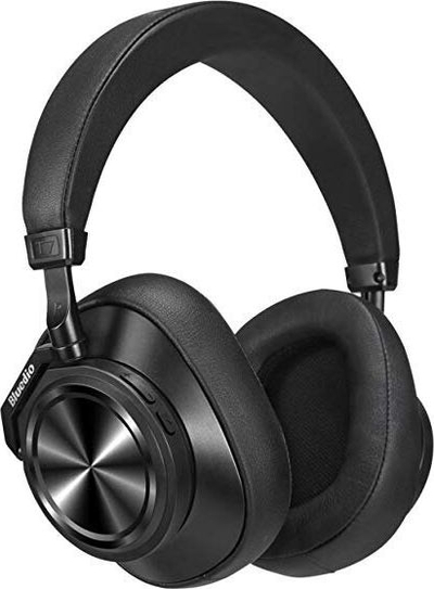 Kufje Bluetooth Bluedio T7 Plus, me ulje zhurme ANC, me microSD, të zeza