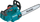 Sharrë zinxhir pa kabllo Makita LXT DUC405Z, 2x18V, brushless, pa bateri