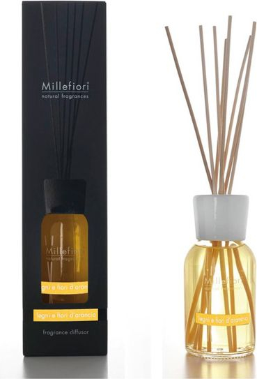 Ароматичен дифузер Millefiori Milano Orange Woods and Blossoms, 100 ml