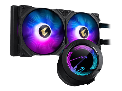 Ftohës liquid për CPU GIGABYTE AORUS WATERFORCE X 280 AIO - I zi