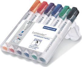 Set i markerave Staedtler Lumocolor, 6 ngjyra