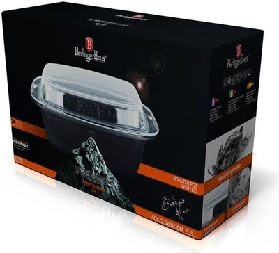 Тава за печење Berlinger Haus BH 1461, 3.8L, 33.5x25x9.8 cm, сива