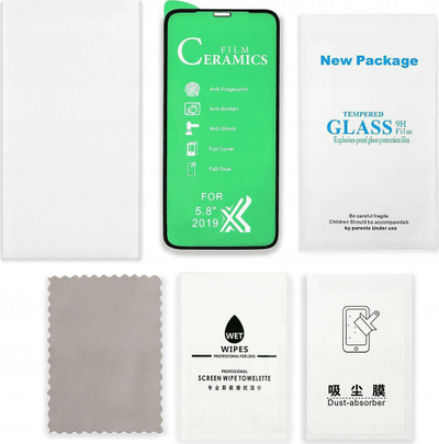 Xham mbrojtës keramik për Samsung Galaxy M31s, fleksibël, 9H, i zi