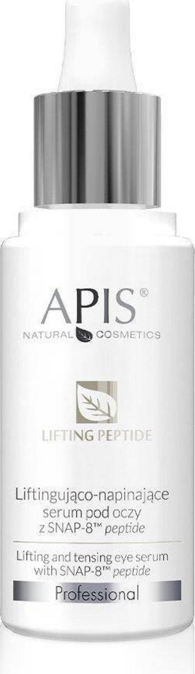 Serum për sy Apis Natural Cosmetics Lifting Peptide SNAP 8, për lëkurë të pjekur, 30ml