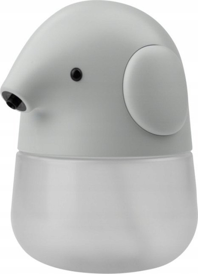 Dispenzer sapuni me sensor Kela Elephant, 300 ml, me enë sapuni, i bardhë