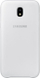 Këllëf telefoni Samsung EF-PJ330CWEGWW, silikon, për Galaxy J3 2017, i bardhë