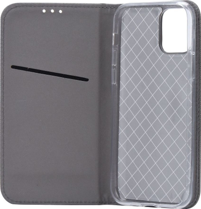 Këllëf libër Smart Case për Samsung A5 2017, me magnet, me xhep karte, gri steel