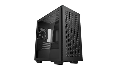 Kuti PC Deepcool CH370 Mini Tower, ATX, USB 3.0, e zezë