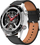 Smartwatch Mski Gravity GT4 5, ekran 1.39", Bluetooth thirrje, argjendtë me rrip të zi