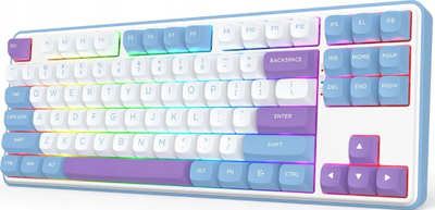 Tastierë gaming Redragon K707 Pro, mekanike TKL 80%, RGB, wireless 3 mënyra