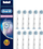 Koka furçe elektrike Oral-B Sensi UltraThin EB60, set 10 copë, të bardha