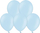 Balona Strong Pastel Baby Blue, 27cm, 10 copë, blu pastel
