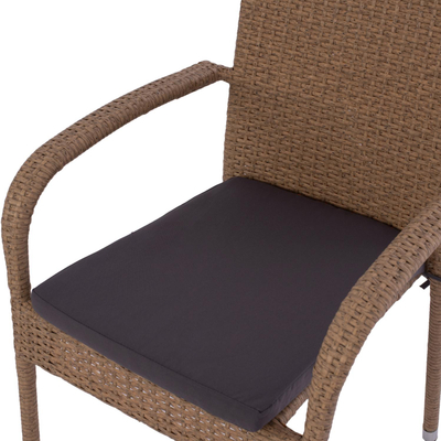 Kolltuk “Anisha” metal + ratan + jastëk (HM5685.02), kaftë
