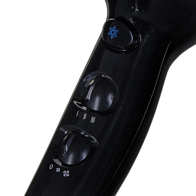 Tharëse flokësh Remington D5210, 2200W, qeramike jonizuese, e zezë