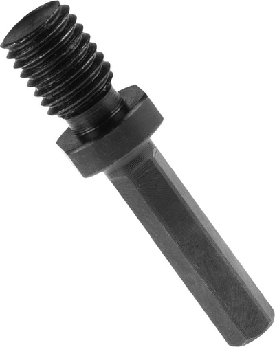 Adapter për sharrë rrethore Graphite 55H320, M14 në HEX, metalik, i zi