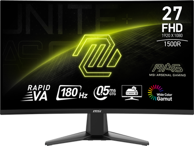 Monitor gaming MSI MAG 27C6F, 27", Full HD, i zi