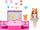 Set lodër Barbie Club Chelsea Tea Party Picnic, kukull 15cm, me gjoja pikniku, rozë