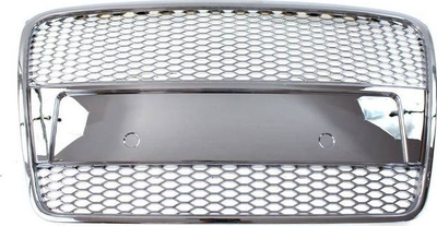 Maskë e përparme MTuning_F Audi A4 B7 RS Style, krom, 2005–2008