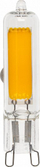 Llambë LED GTV G9, 2.5W, 3000K 250lm, qelq e ngrohtë