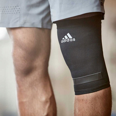 Mbajtëse gjuri Adidas Performance Knee Support S, Aeroready, kompresion, e zezë