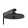 Set dushi Ideal Standard Alu+ BD583XG, termostat, kokë 26 cm, silky black