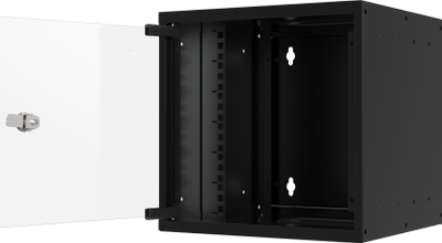 Ѕиден кабинет 10" 4U Triton, длабочина 300 mm, монтиран, црн