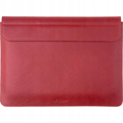Mbulesë laptopi FIXED Oxford Torcello, për MacBook Pro 14", lëkurë, e kuqe