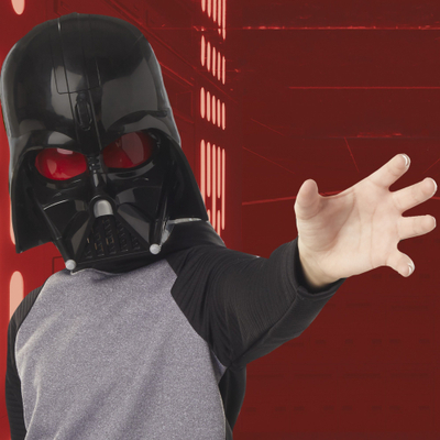 Maskë elektronike Hasbro Star Wars Darth Vader, me zëra e efekte, për kalamaj 5+, e zezë