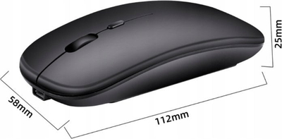 Mi kompjuteri Trusty 4D Slimfit, wireless, optik 8001600 DPI, ngjyrë gold