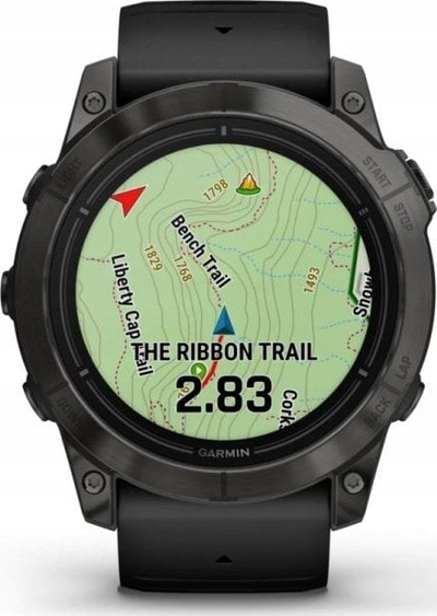 Ora inteligjente Garmin Epix Pro Gen 2 51mm, AMOLED 1.4", Sapphire, Titanium Carbon Gray