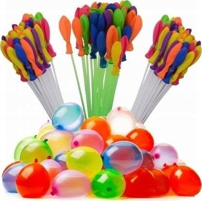 Set tullumbacesh me uj Swede Water Bombs, 111 cop, me adapter