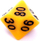 Set zaresh Rebel RPG, mat, 7 copë të verdhë