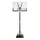 Kosh basketbolli Salta Center Standing, i lëvizshëm, 125 cm x 371 cm, i zi