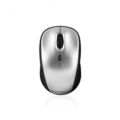 Mouse wireless Modecom WM6, optik, DPI i rregullueshëm, gri me të zezë