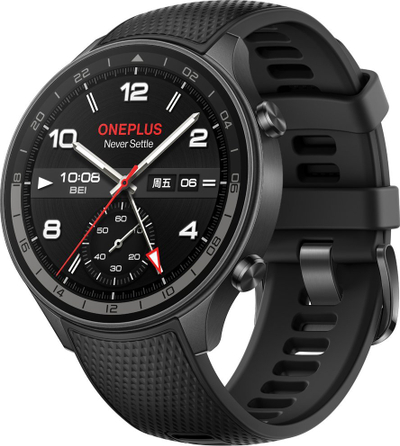 Паметен часовник OnePlus Watch 2R OPWWE234, 100 часа батерија, Wear OS, сива gunmetal