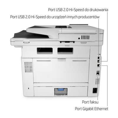 Printer multifunksional HP LaserJet Enterprise M430f, A4, bardhë, bardhëzi
