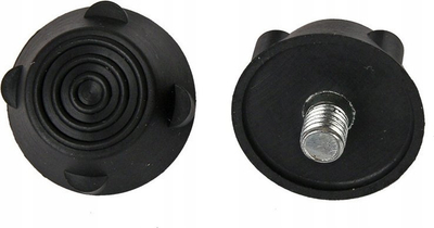 Гумени пинови за спортски обувки R-GOL WK1210, 12x10mm, црни