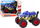 Makine lodër off-road me rrota t’mëdhaja gome, blu