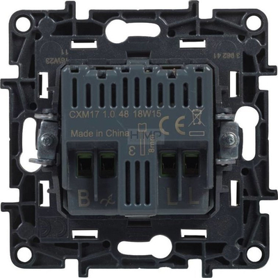 Dimer rrotullues Legrand Niloe Step 863152, 5-300W, për llamba inkandeshente dhe halogjene, i bardhë