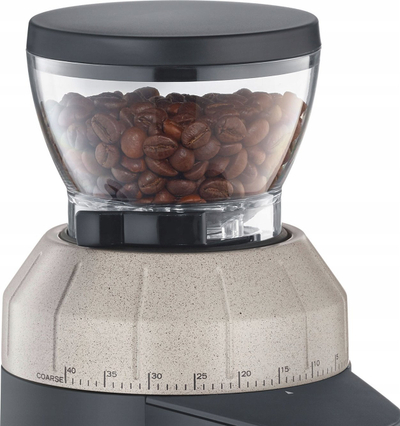 Mulli kafeje Graef CM8011EU, konik çeliku, enë 75 g, ngjyrë rërë