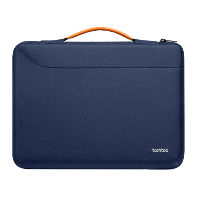 Çantë laptopi Tomtoc Defender A22, 14", dorezë transporti, blu navy