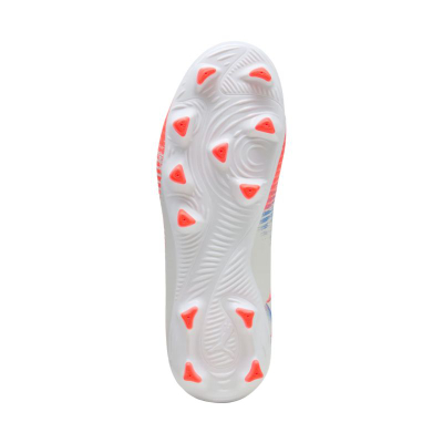 Фудбалски копачки Puma Future 8 Play FG AG Jr, синтетички, за деца, бели