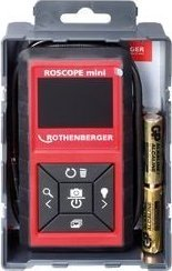 Kamerë inspektimi Rothenberger ROSCOPE MINI, kabllo 120cm, rrotullim imazhi 180°, e kuqe