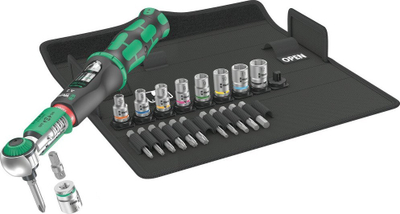 Çelës momenti Wera Safe Torque A 2 Set, 2 12 Nm, 23 copë