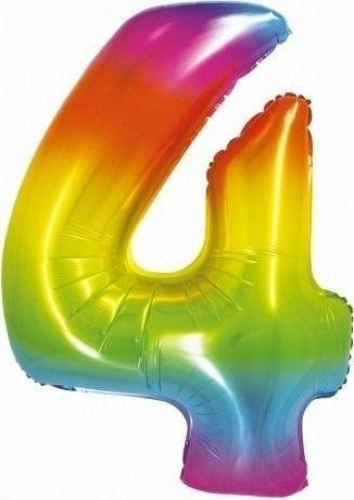 Balon folie Balnek Slo 4 Duhov, 76 cm, shumëngjyrësh