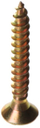 Vida druri Wkręt Met Hardened, 4x30mm, çelik i galvanizum, 5kg, ngjyrë e artë